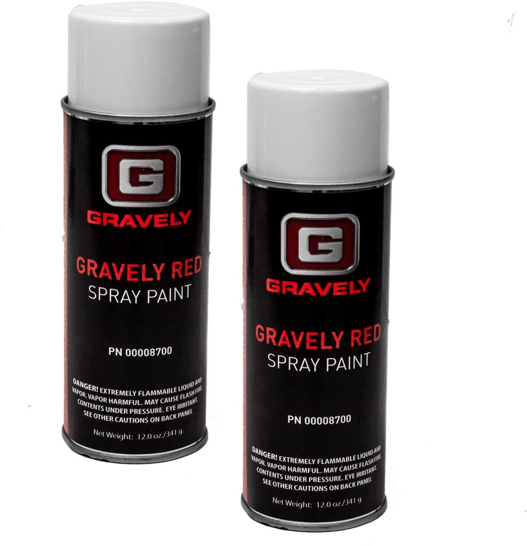 Genuine OEM Ariens Part # 00008700 Gravely Red Spray Paint 2 Pack