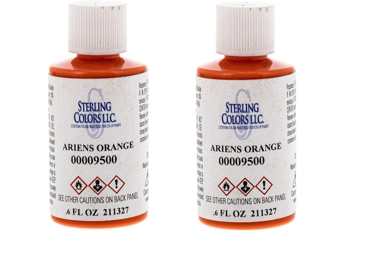 Genuine OEM Ariens Part # 00009500 Orange Touch Up Paint 2 Pack