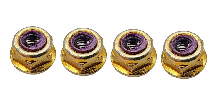 Genuine OEM Toro Part # 104-7201 Hex Flange Nut 4 Pack