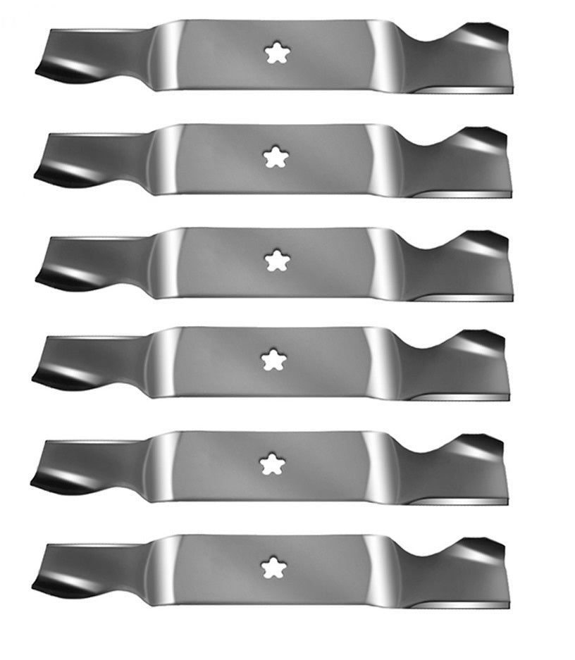 Genuine Rotary Part # 11180 18 1/2" Standard Lift Blade 6 Pack for AYP
