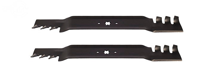 Genuine Rotary Part # 11233 21 3/16" Copperhead Mulching Blade 2 Pack for MTD/Cub Cadet