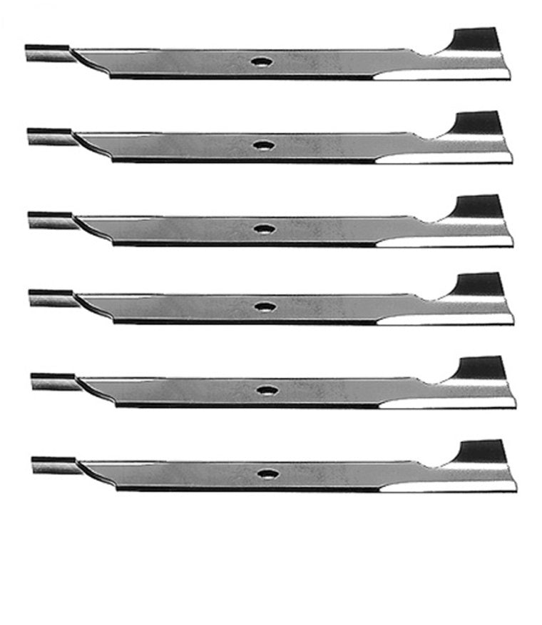 Genuine Rotary Part # 11248 20 1/2" Notched High Lift Blade 6 Pack for Exmark