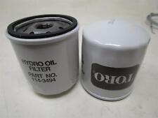 Genuine OEM Toro Part # 114-3494 Hydraulic Oil Filter 2 Pack