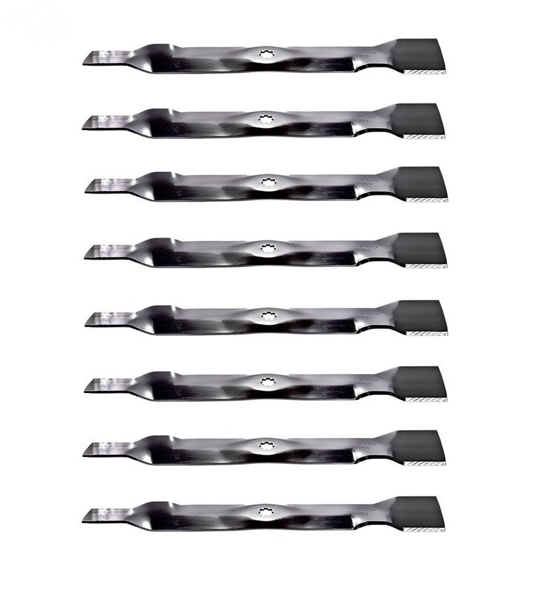 Genuine Rotary Part # 11593 21 3/8" Blade 8 Pack for John Deere