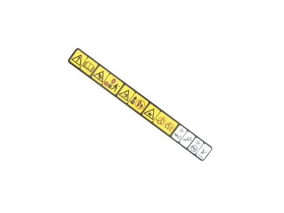 Genuine OEM Toro Part # 117-7713 Safety Decal
