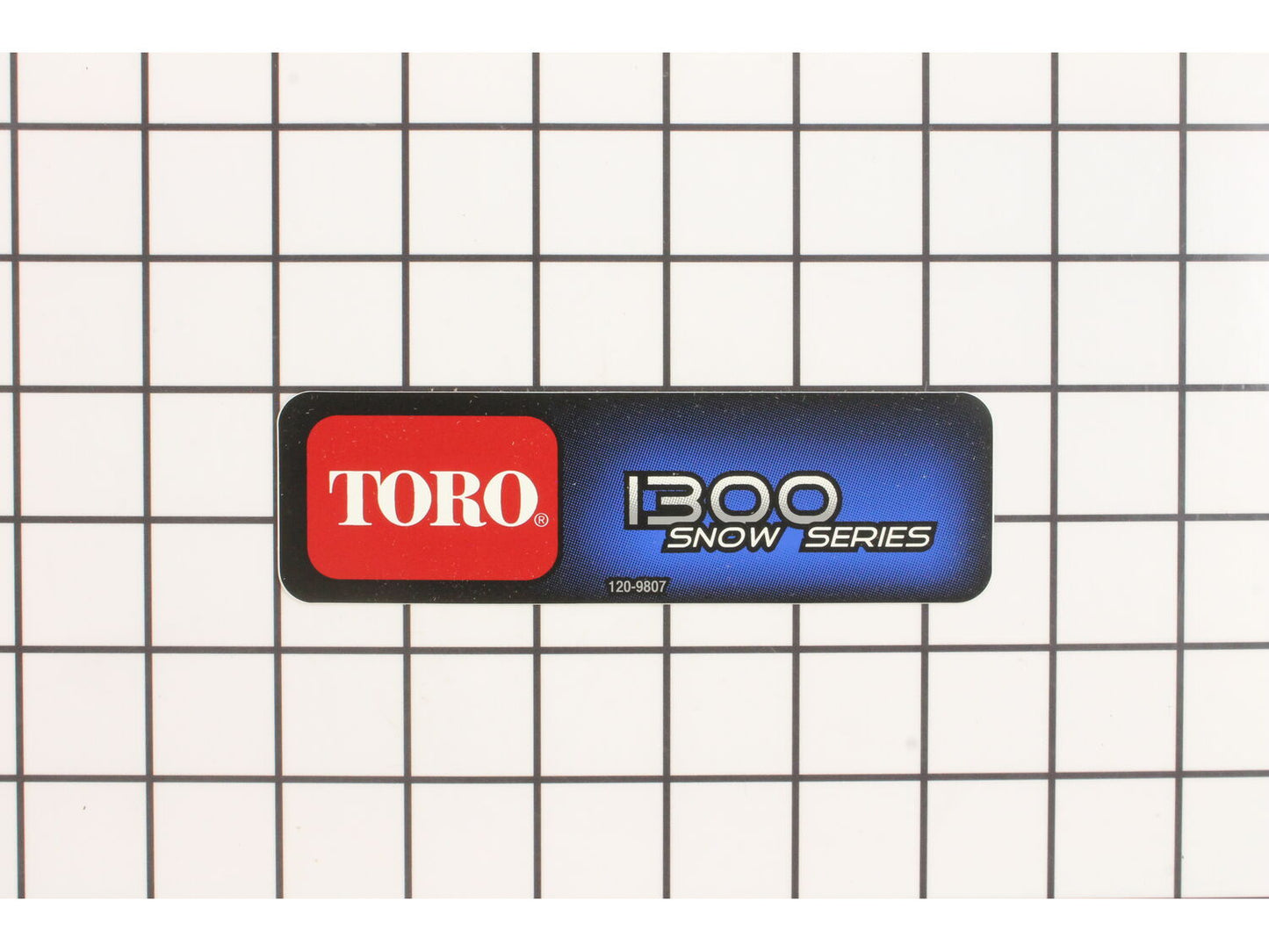 Genuine OEM Toro Part # 120-9807 Engine Decal