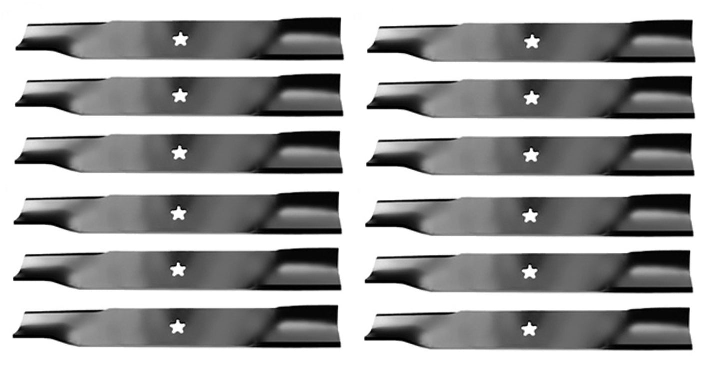 Genuine Rotary Part # 12125 21" Blade 12 Pack for Husqvarna