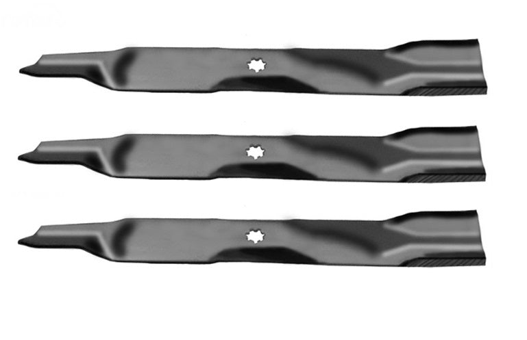 Genuine Rotary Part # 12380 21 3/8" Heavy Duty Blade 3 Pack for John Deere