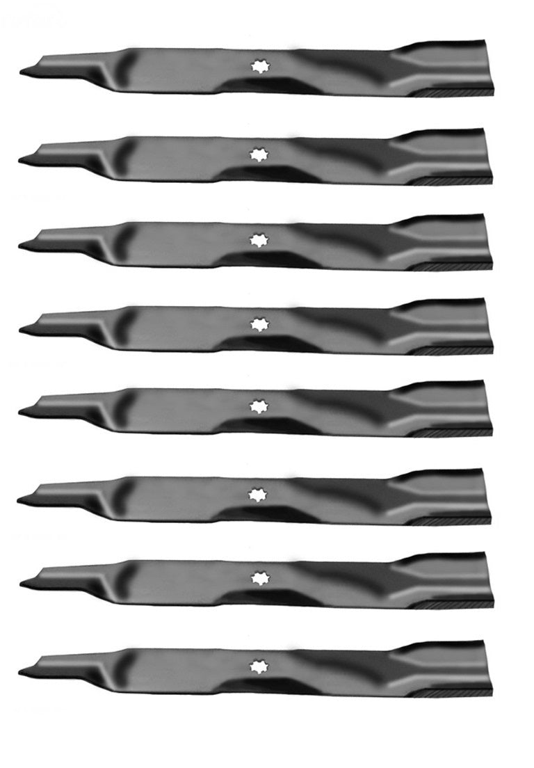 Genuine Rotary Part # 12380 21 3/8" Heavy Duty Blade 8 Pack for John Deere