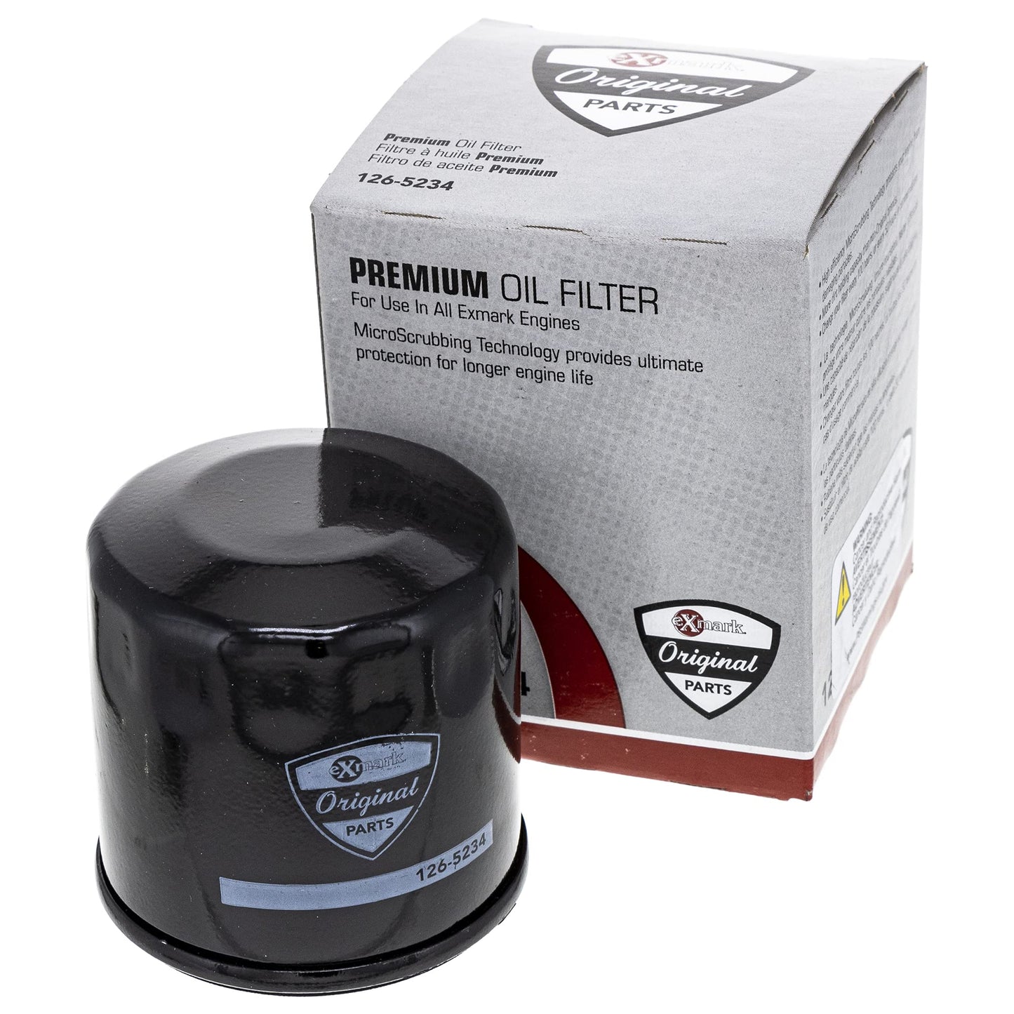 Genuine OEM Exmark Part # 126-5234 Oil Filter 3 Pack