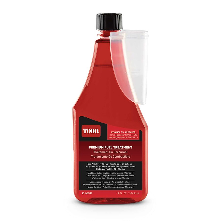 GENUINE OEM TORO PART # 131-6572 PREMIUM FUEL TREATMENT 12OZ. BOTTLE