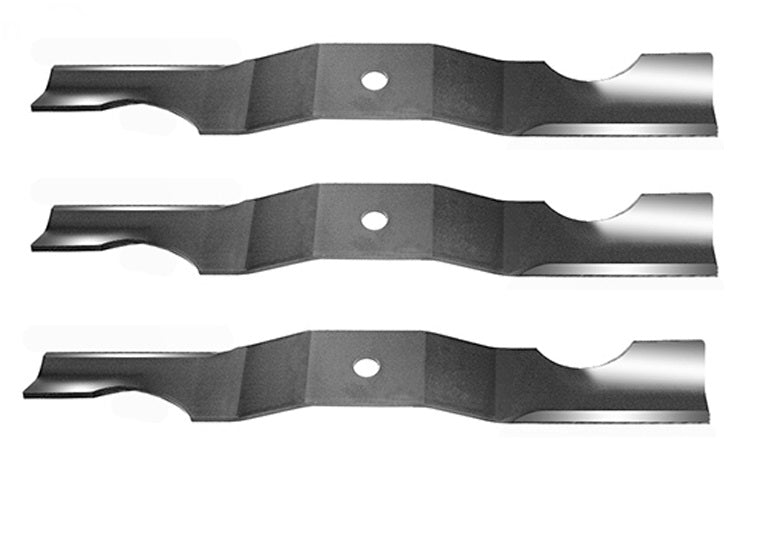 Genuine Rotary Part # 13177 17.35" Blade 3 Pack for Ariens 03971900, 03746500