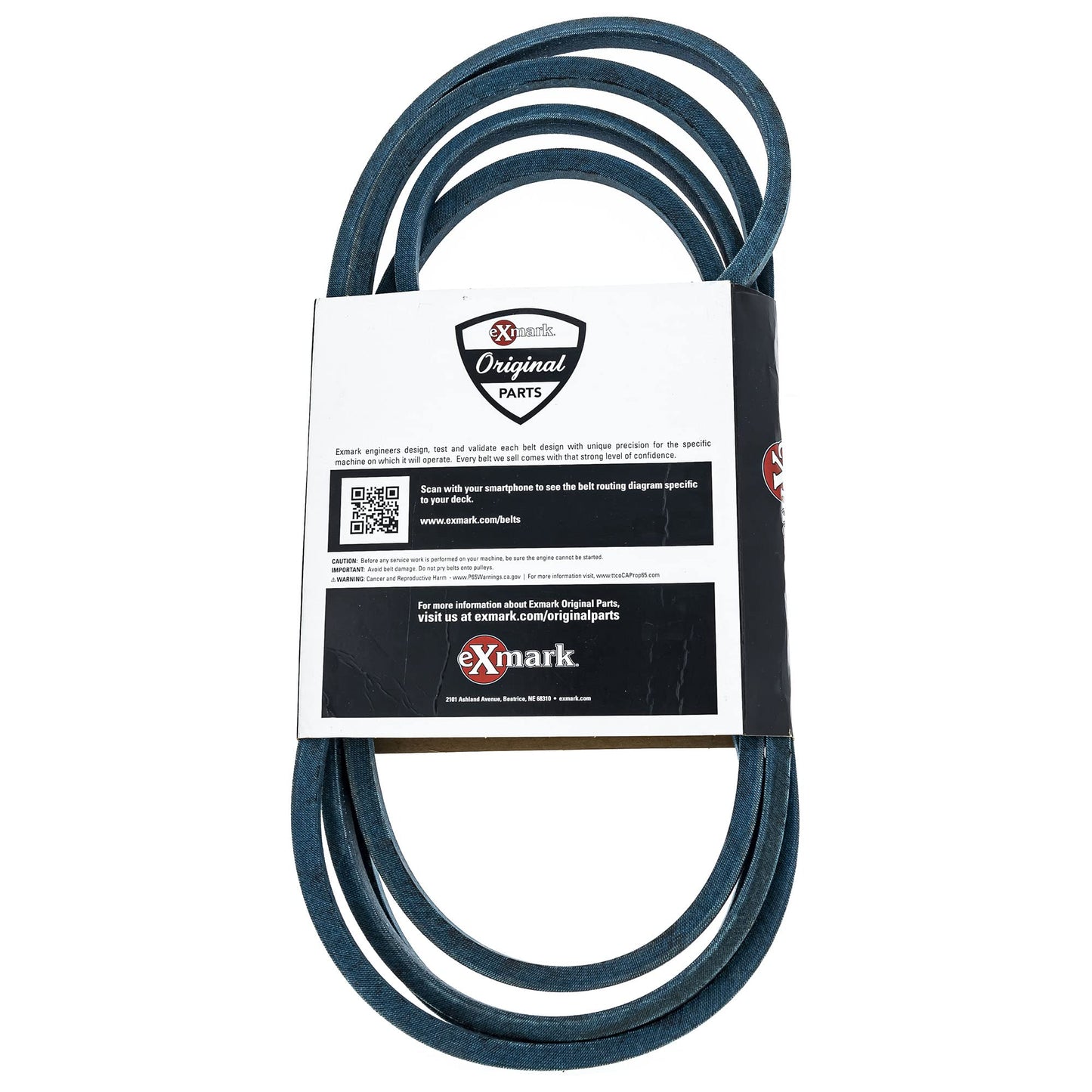 Genuine OEM Exmark Part # 135-5776-SL Sleeved 186" V-Belt