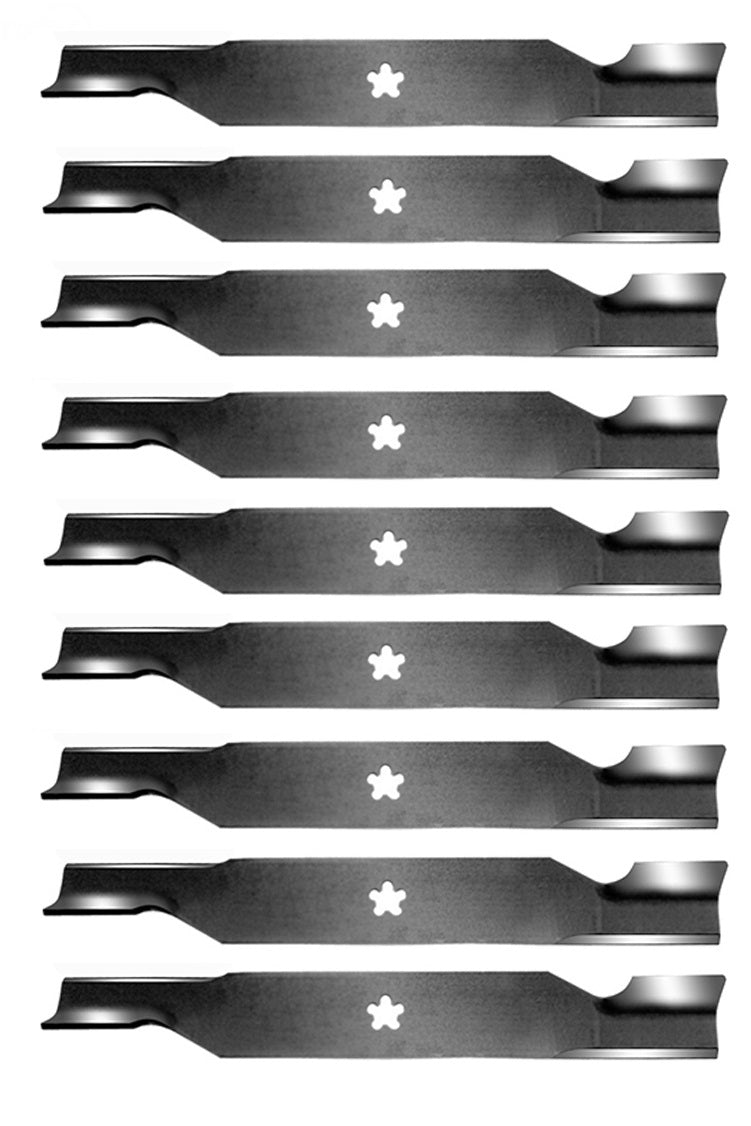Genuine Rotary Part # 14459 18 1/2" High Lift Bagging Blade 9 Pack