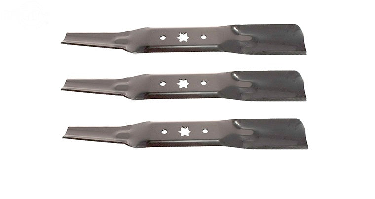 Genuine Rotary Part # 14907 18 5/8" Blade 3 Pack for Cub Cadet