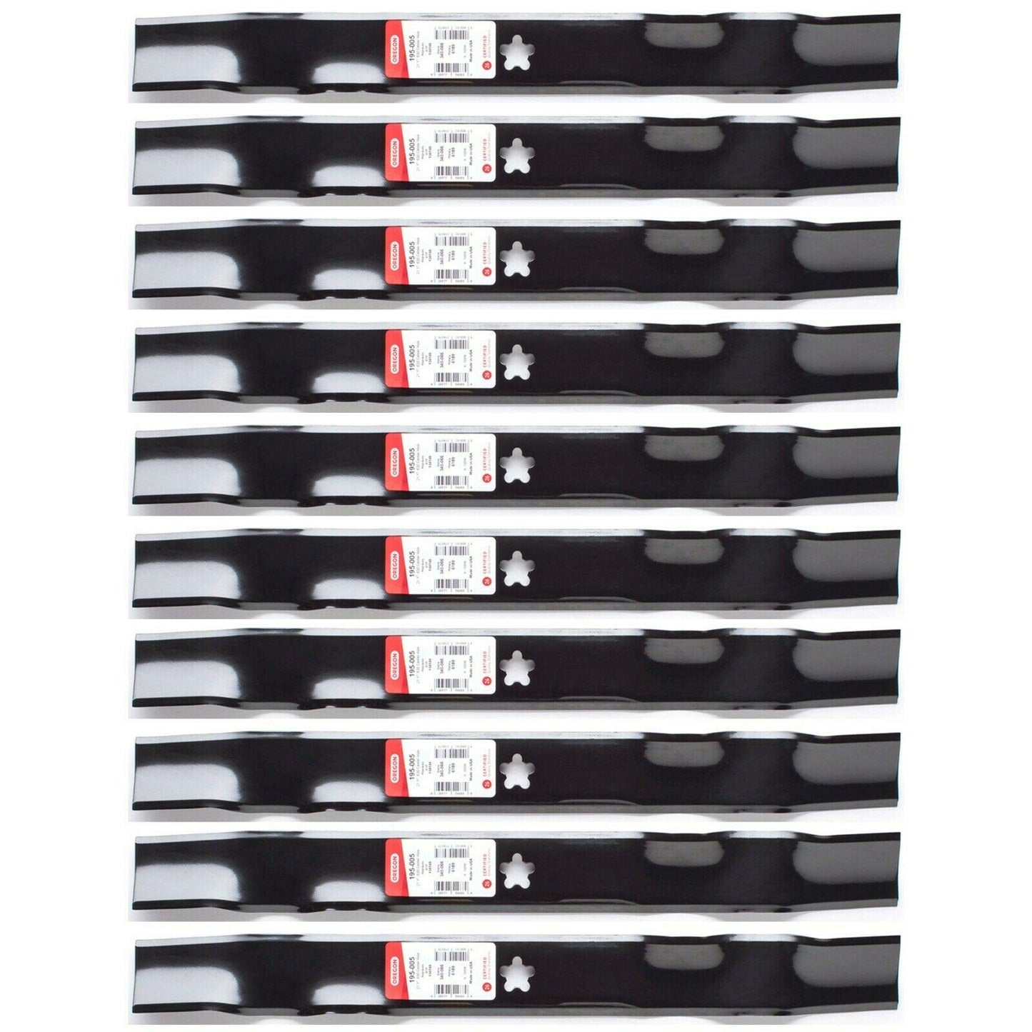 Genuine OEM Oregon Part # 195-005 Blade 10 Pack