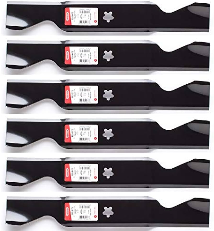 Genuine OEM Oregon Part # 195-072 Blade 6 Pack