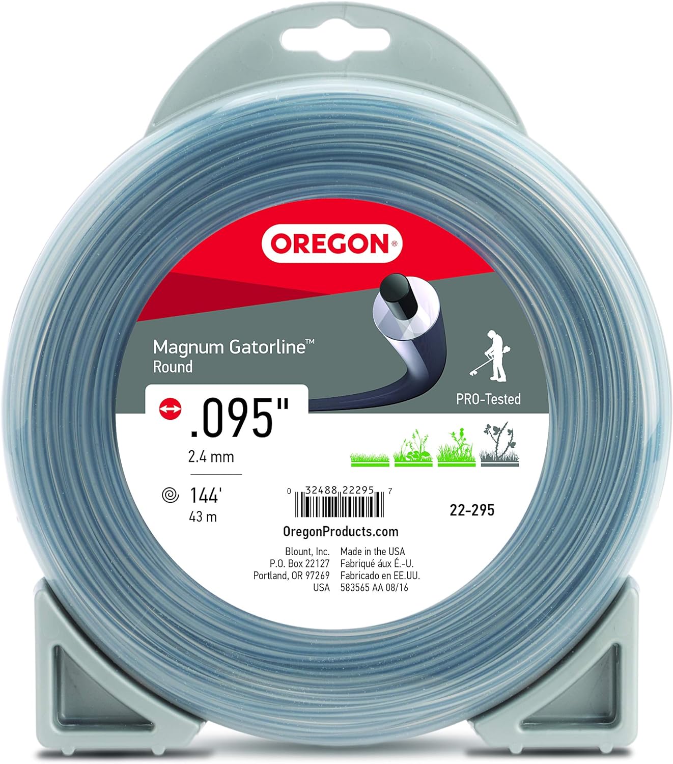 Genuine OEM Oregon Part # 22-295 .095 Trimmer Line