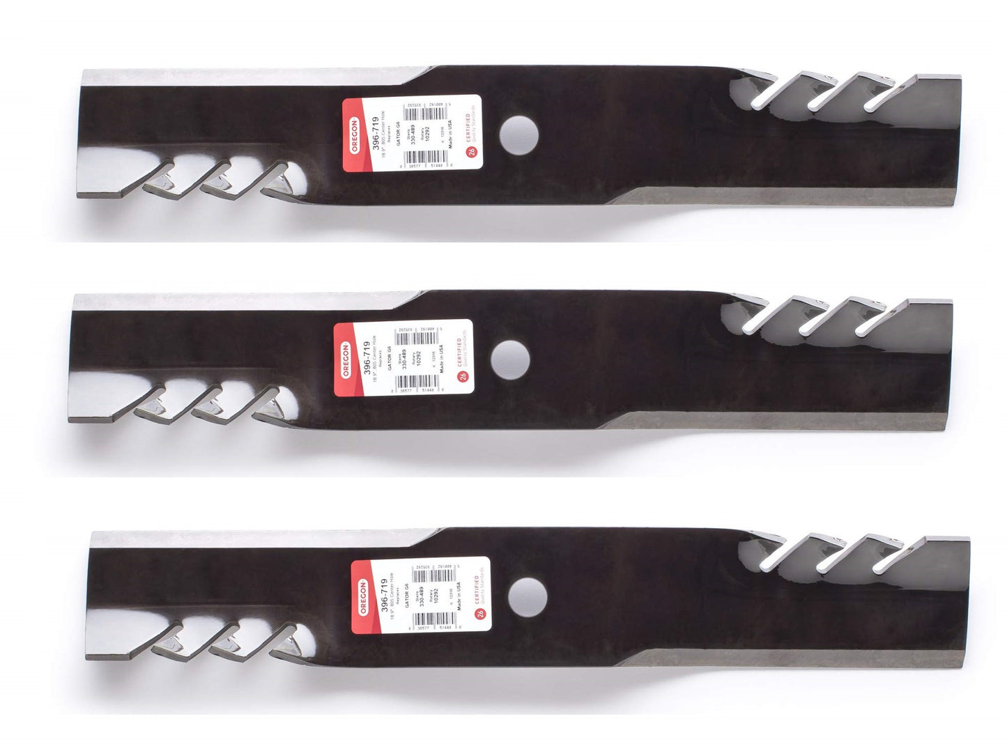 Genuine OEM Oregon Part # 396-719 18 15/16" G6 Gator Blade 3 Pack