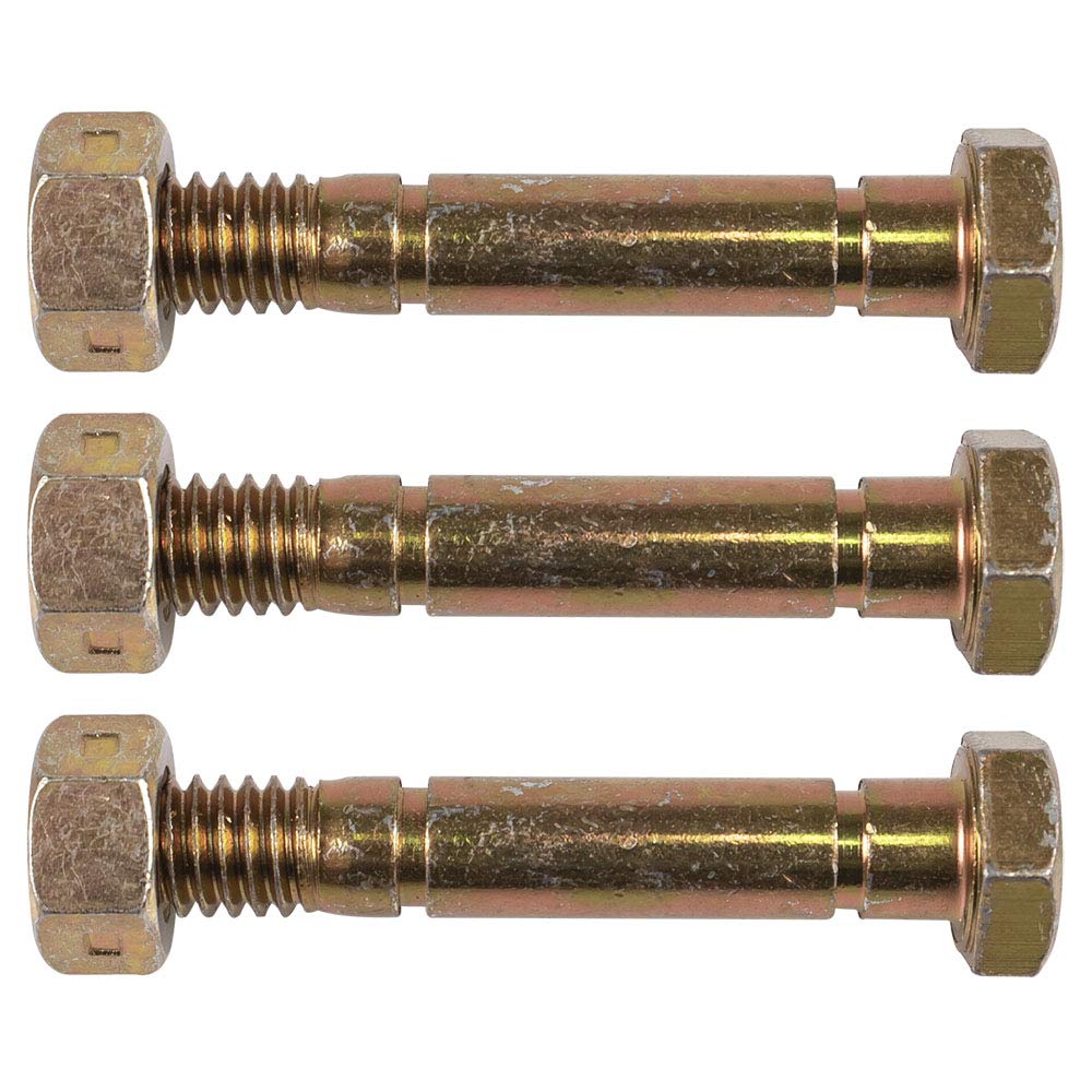 Genuine OEM Ariens Part # 51001500 Shear Bolt Service Assembly 3 Pack