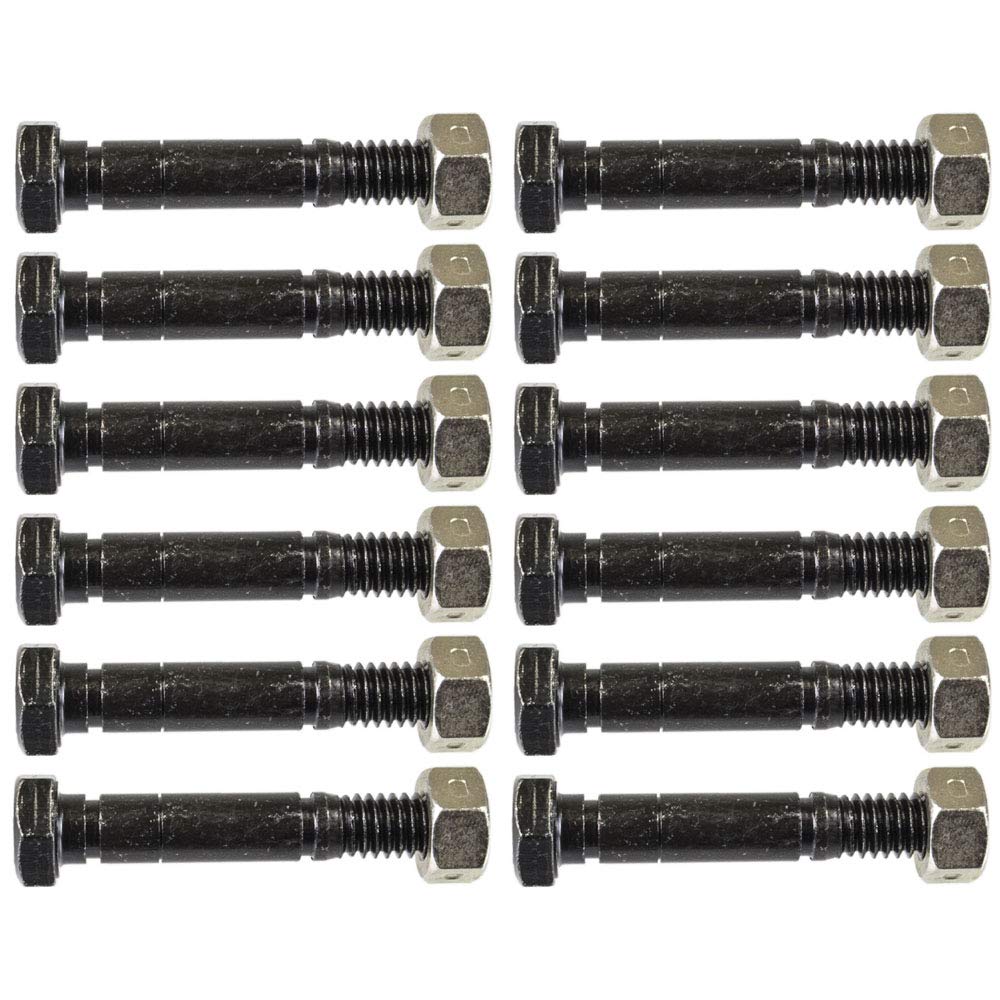 Genuine OEM Ariens Part # 52100100 Shear Bolt Service Assembly 12 Pack