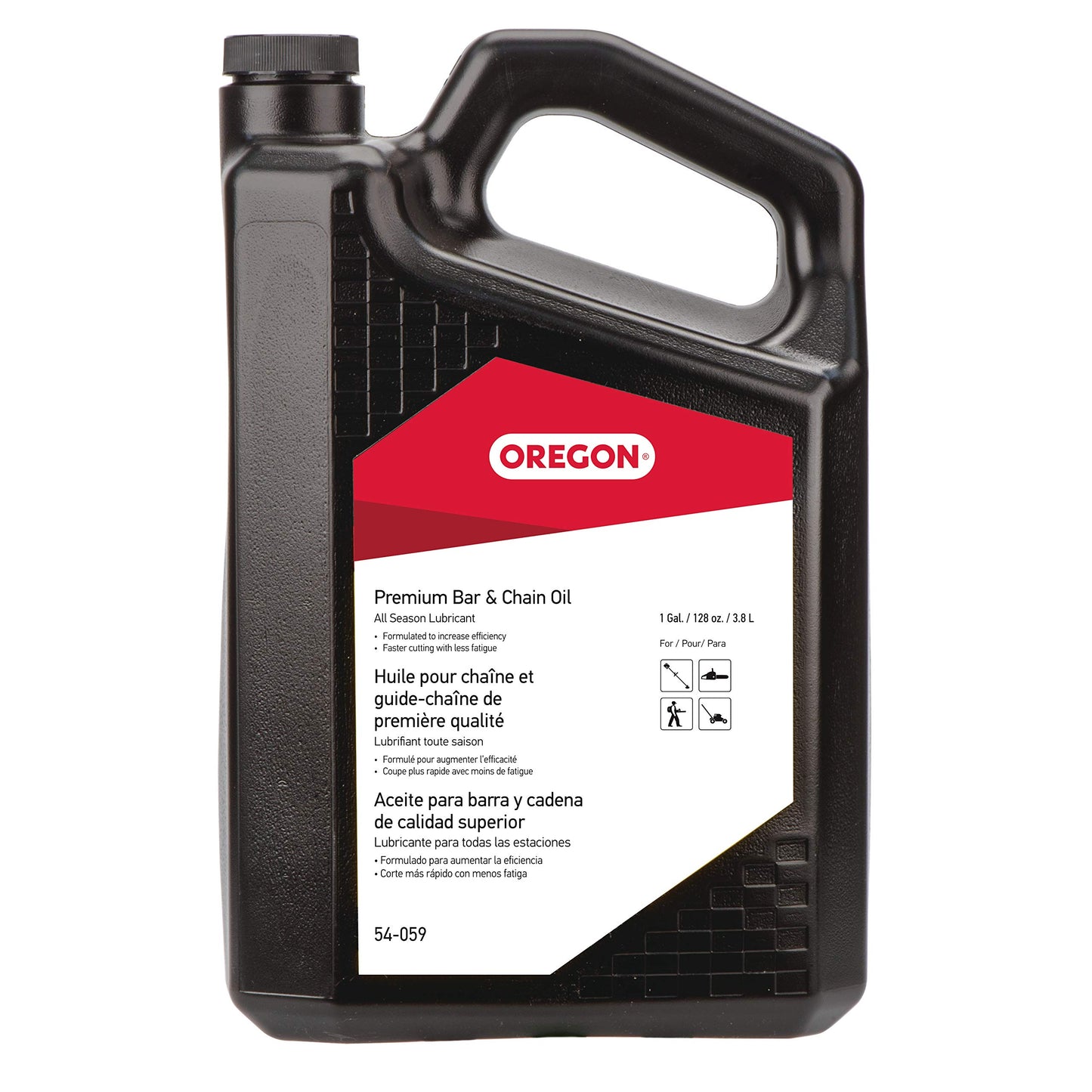 Genuine OEM Oregon Part # 54-059 Bar and Chain Oil Gallon