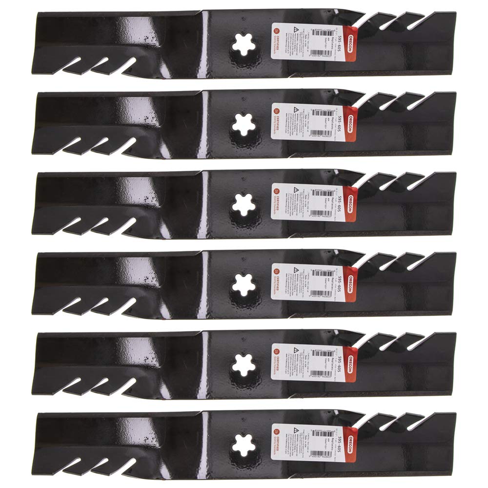 Genuine OEM Oregon Part # 595-605 18 7/16" G5 Gator Blade 6 Pack