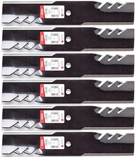 Genuine OEM Oregon Part # 596-308 Gator Blade 6 Pack