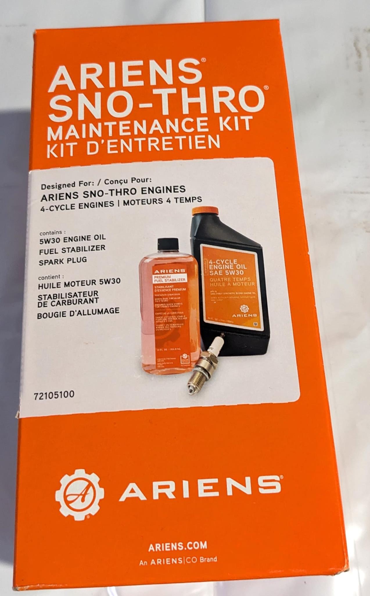 Genuine OEM Ariens Part # 72105100 Engine Maintenance Kit