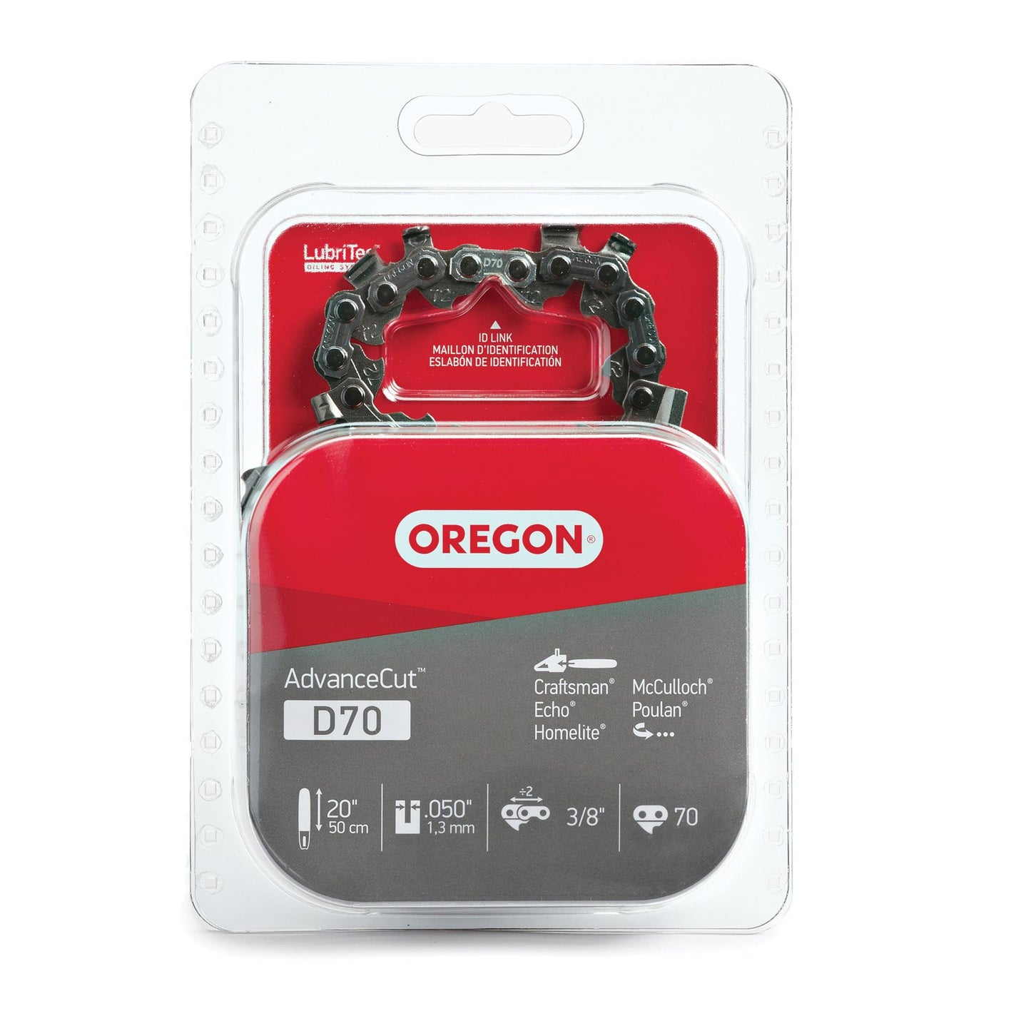 Genuine OEM Oregon Part # 72EXL070G Saw Chain