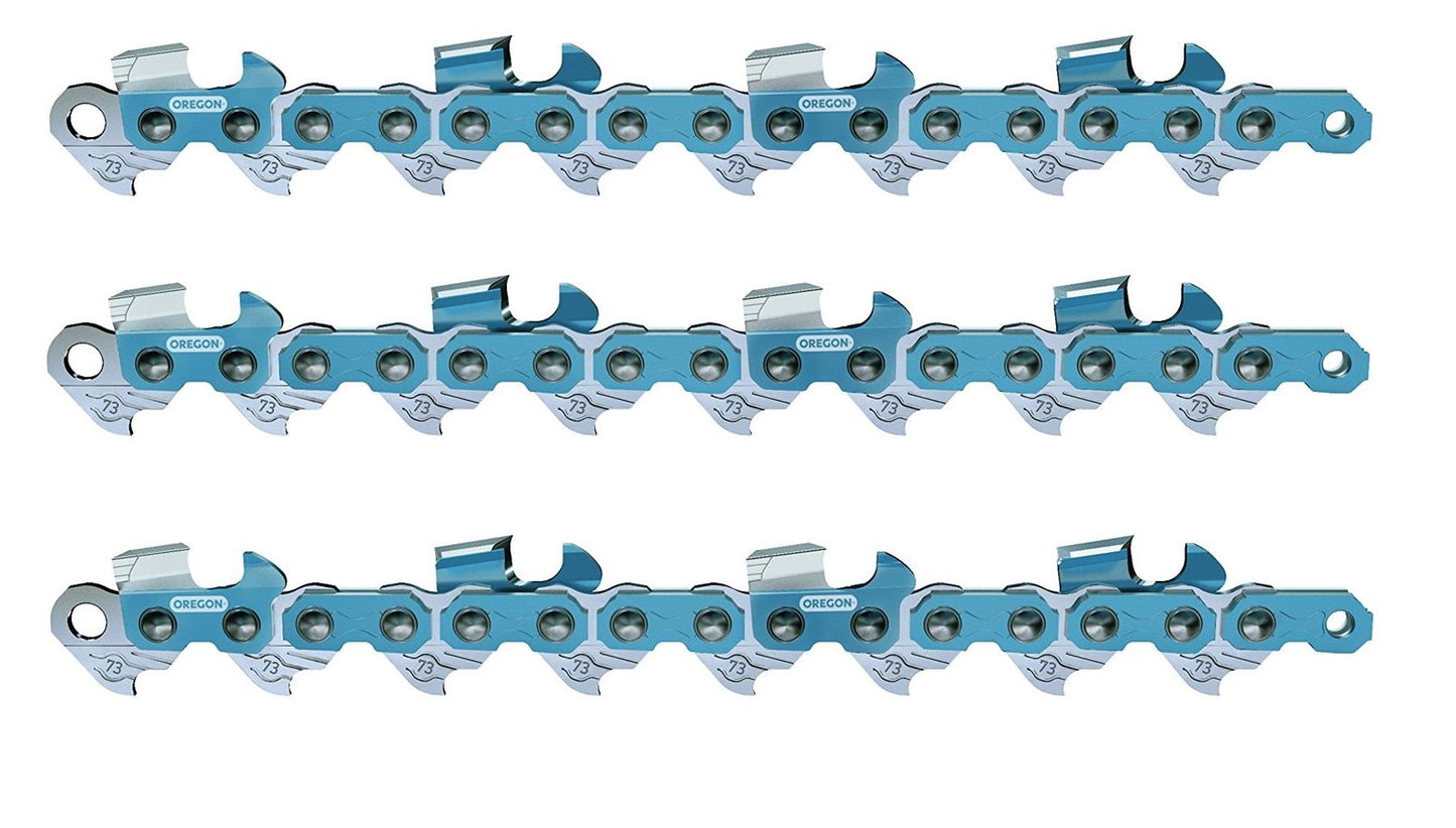 Genuine OEM Oregon Part # 73EXL084G PowerCut Saw Chain 3 Pack for 24 Inch Bar