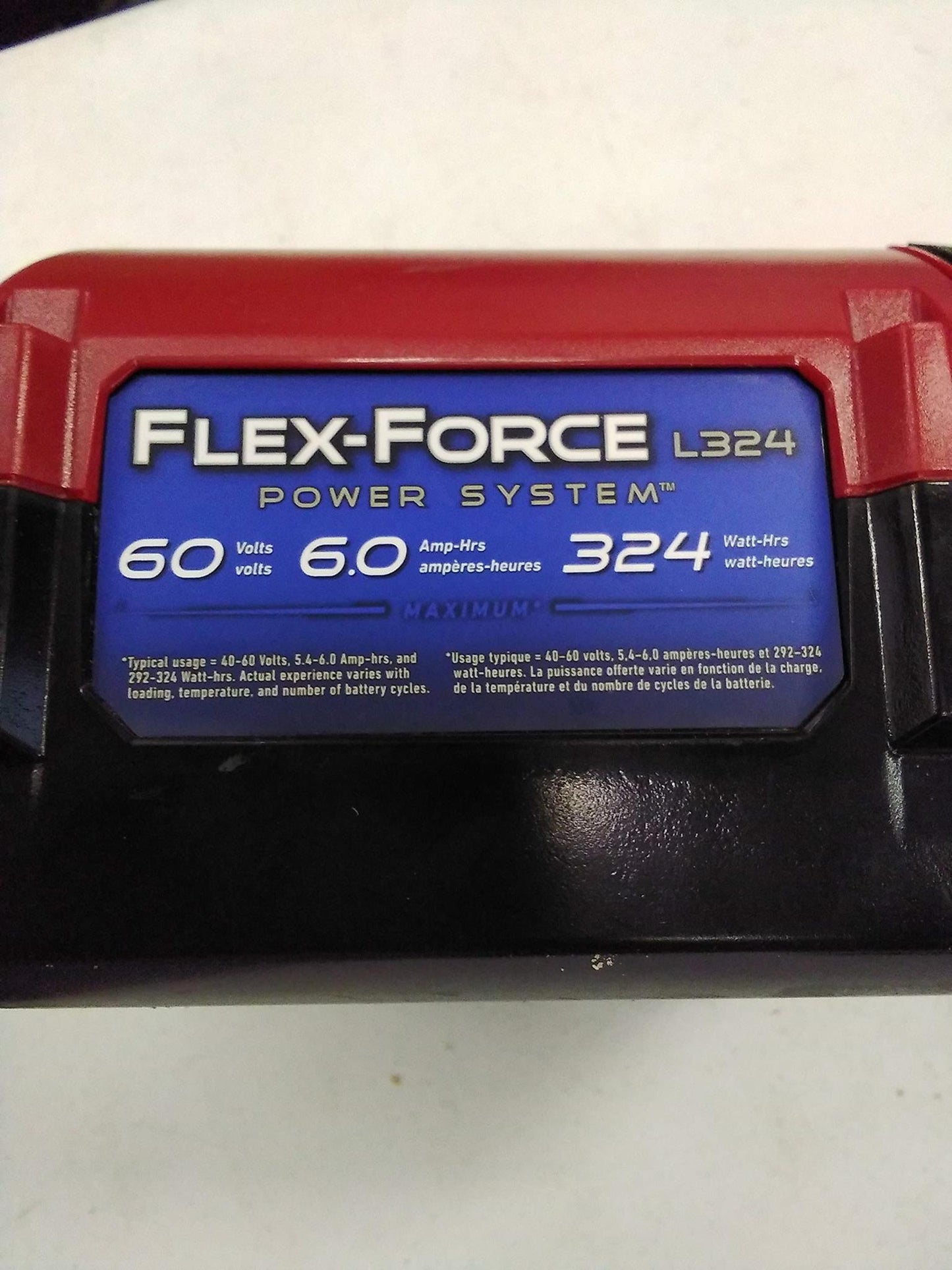 Genuine OEM Toro Part # 88660 60v Flex-Force 6.0Ah Lithium-Ion Battery
