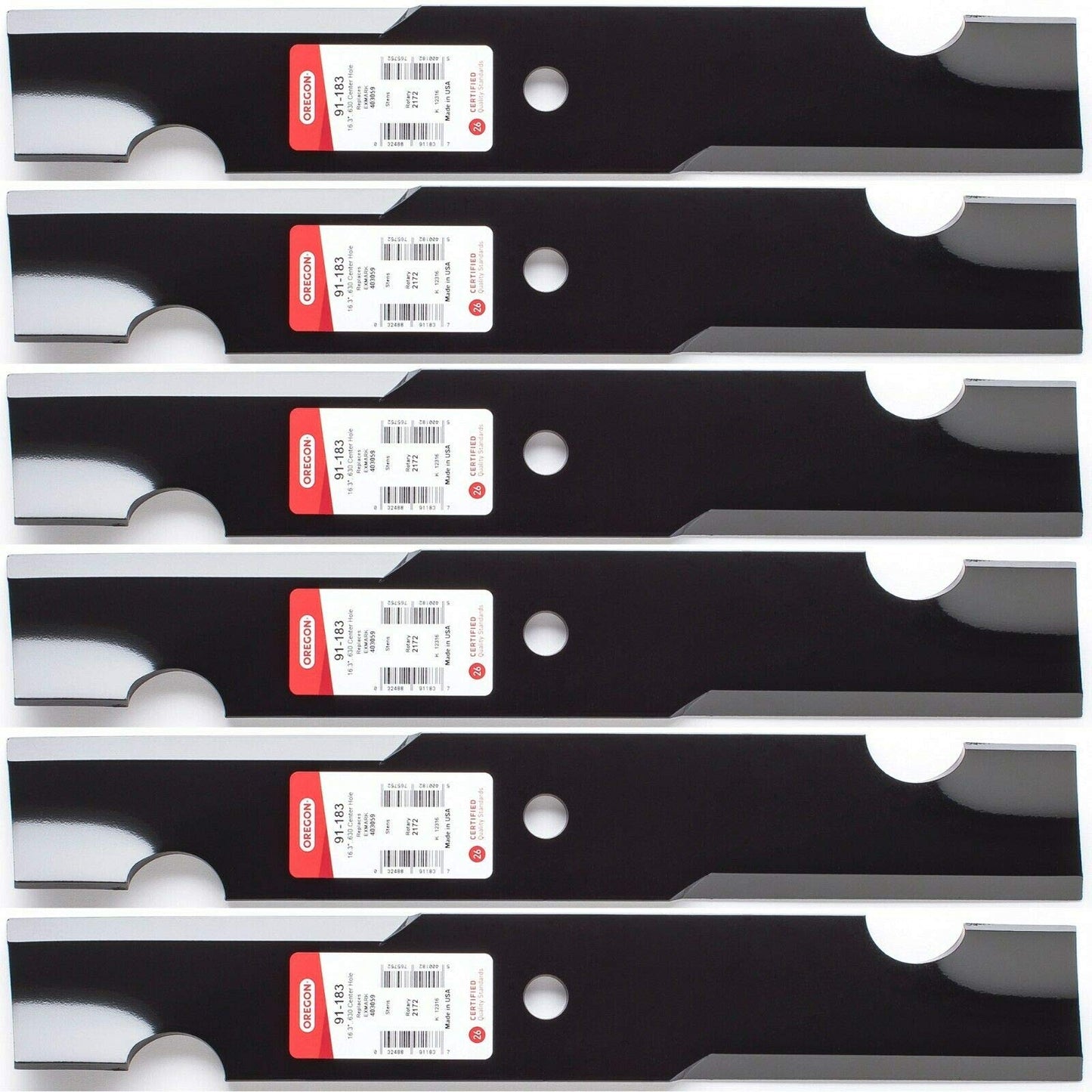 Genuine OEM Oregon Part # 91-183 Blade 6 Pack