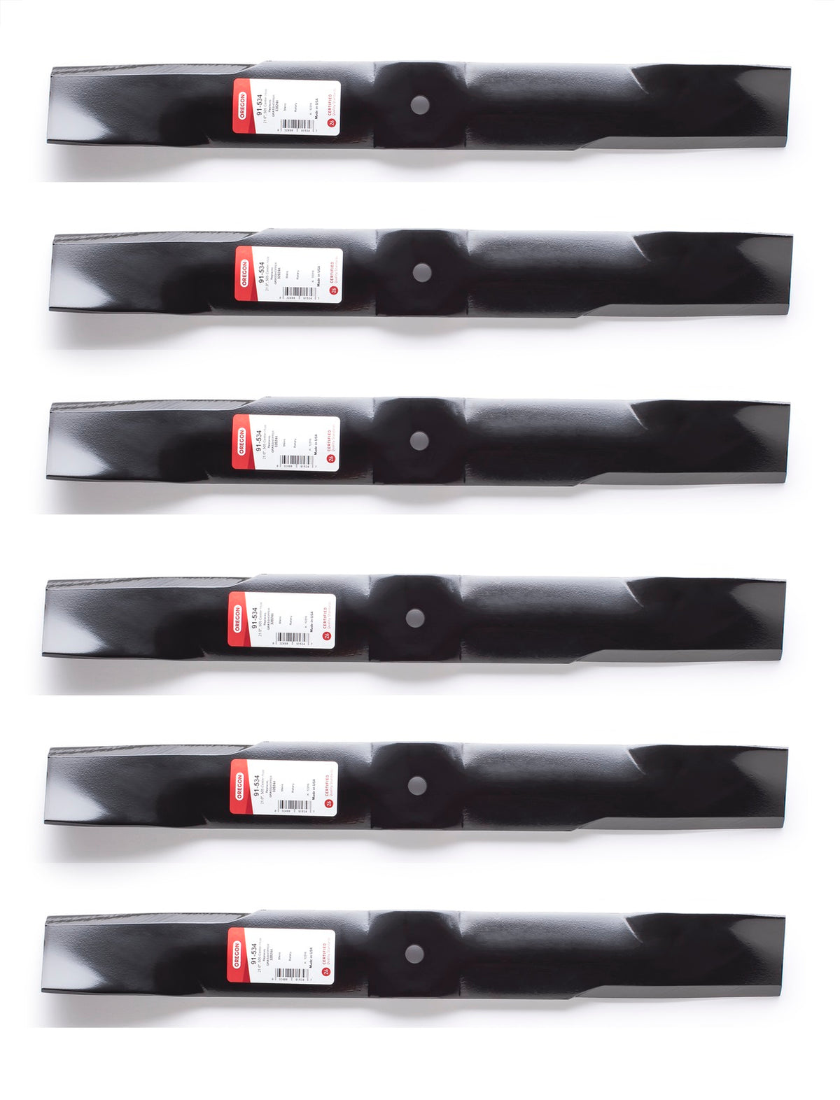 Genuine Oregon Part # 91-534 21" Low Lift Blade 6 Pack