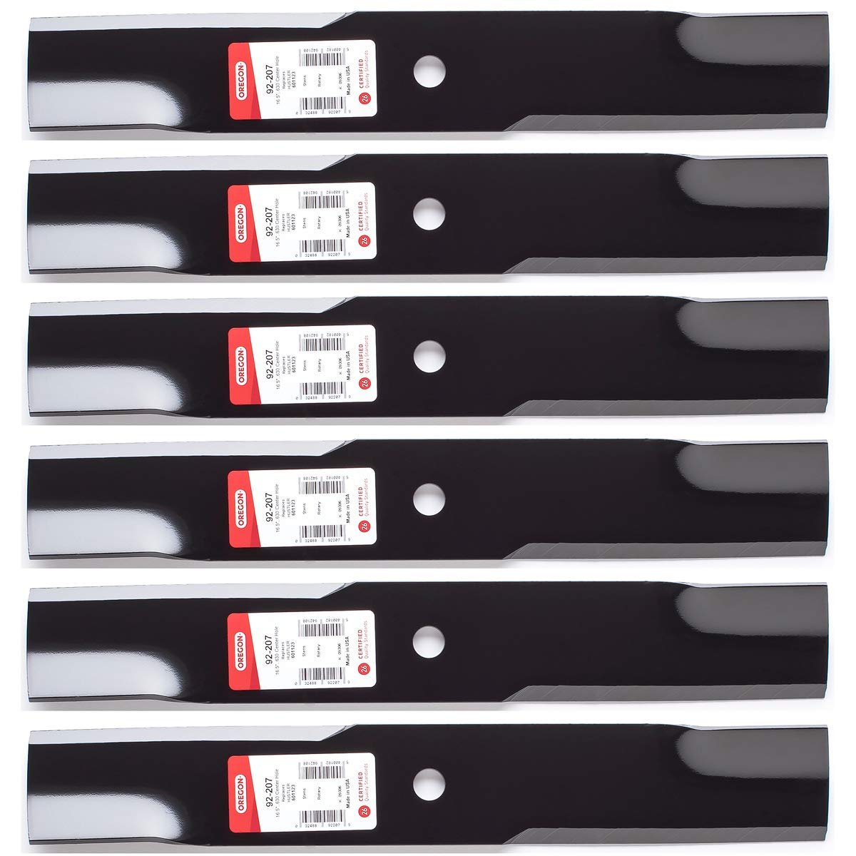 Genuine OEM Oregon Part # 92-207 16 1/2" Blade 6 Pack
