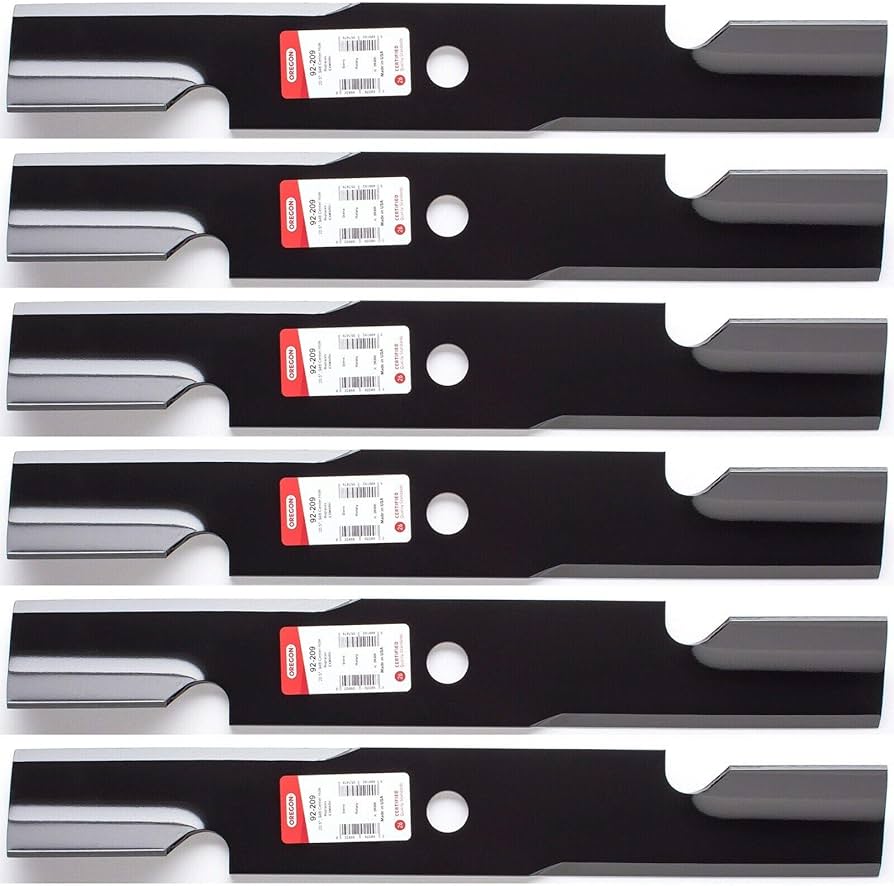 Genuine OEM Oregon Part # 92-209 High Lift Blade 6 Pack