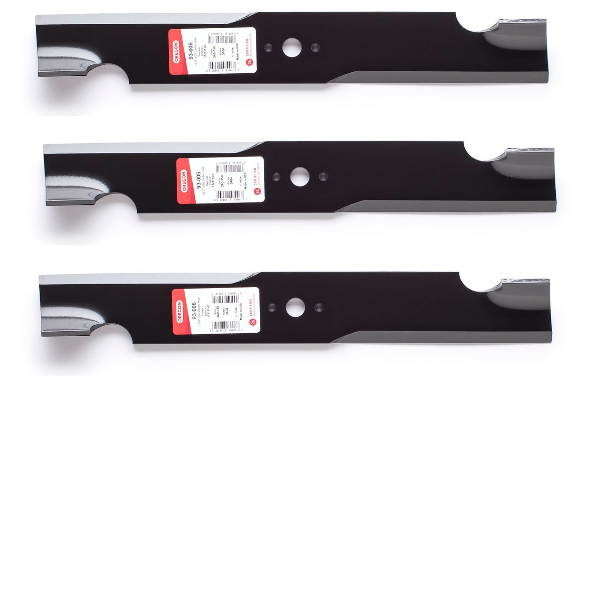 Genuine OEM Oregon Part # 93-006 18" Blade 3 Pack