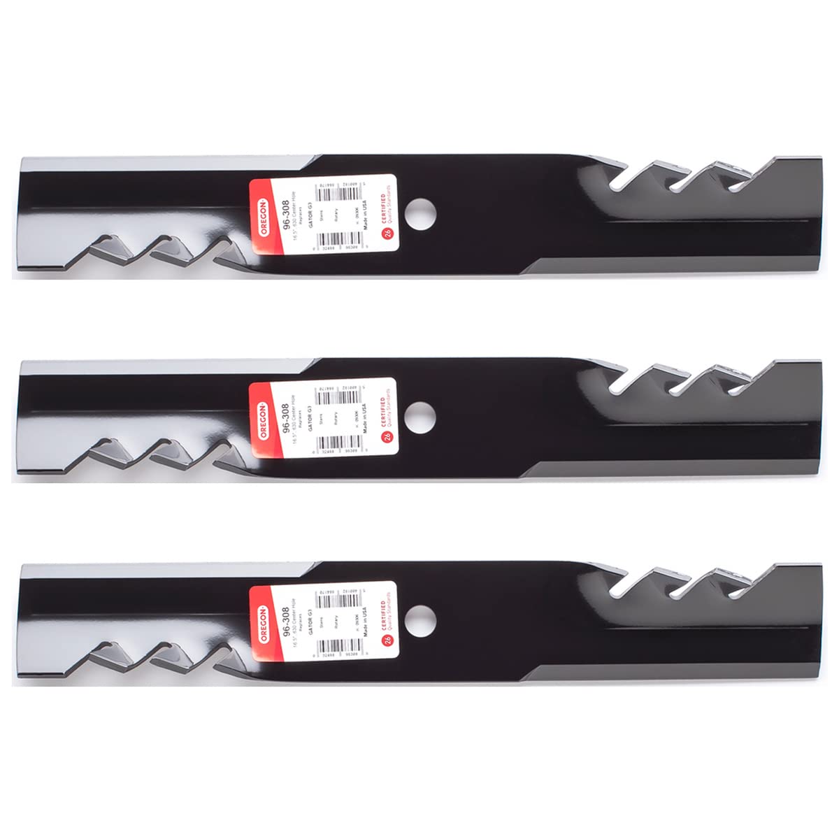 Genuine OEM Oregon Part # 96-308 16 1/2" G3 Gator Blade 3 Pack