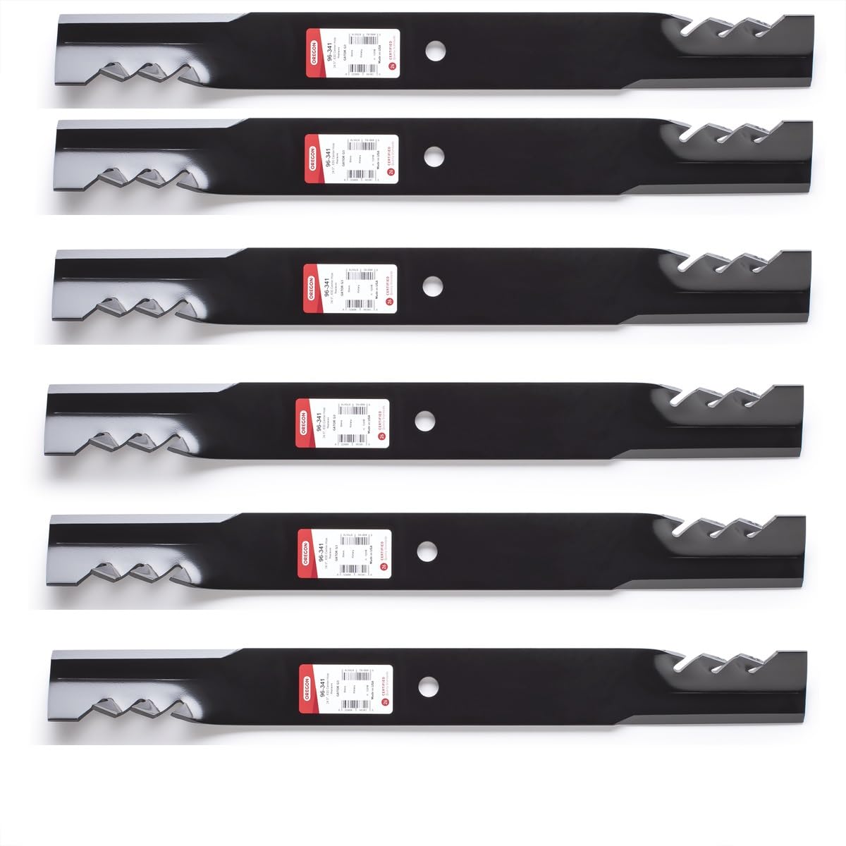 Genuine OEM Oregon Part # 96-341 24 1/2" G3 Gator Blade 6 Pack