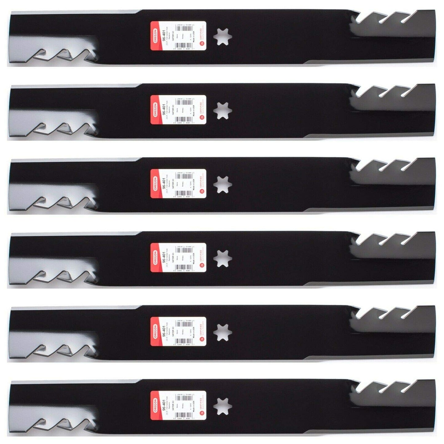 Genuine OEM Oregon Part # 96-401 23 1/4" G3 Gator Blade 6 Pack
