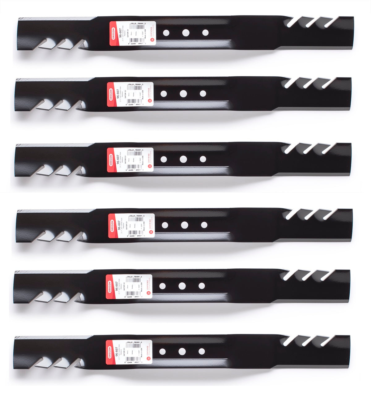 Genuine OEM Oregon Part # 96-607 21 11/16" G3 Gator Blade 6 Pack