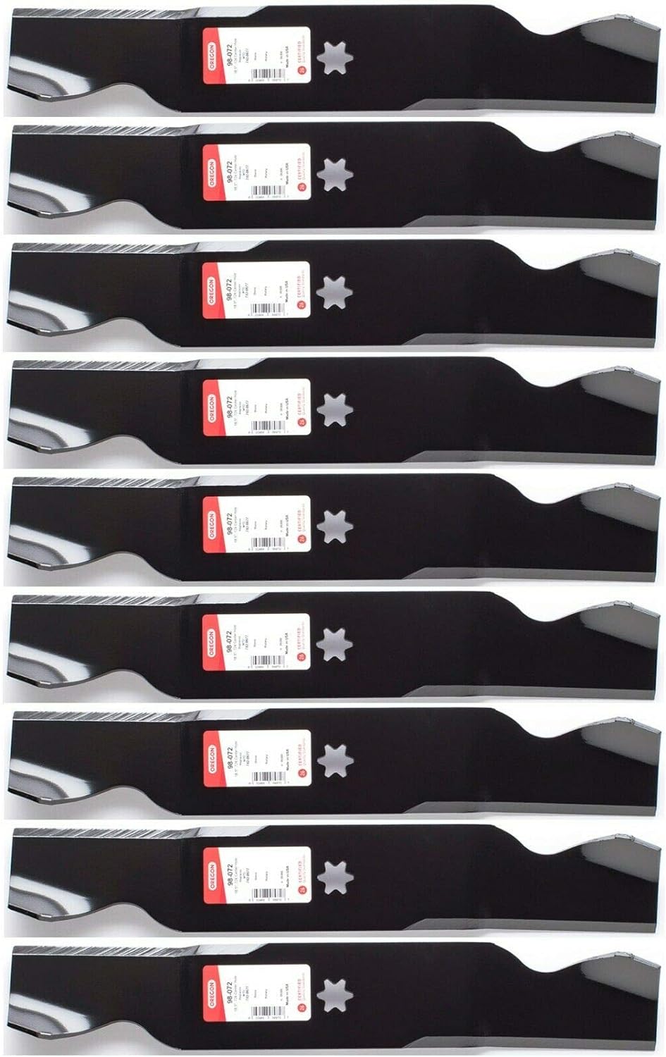 Genuine OEM Oregon Part # 98-072 Blade 9 Pack