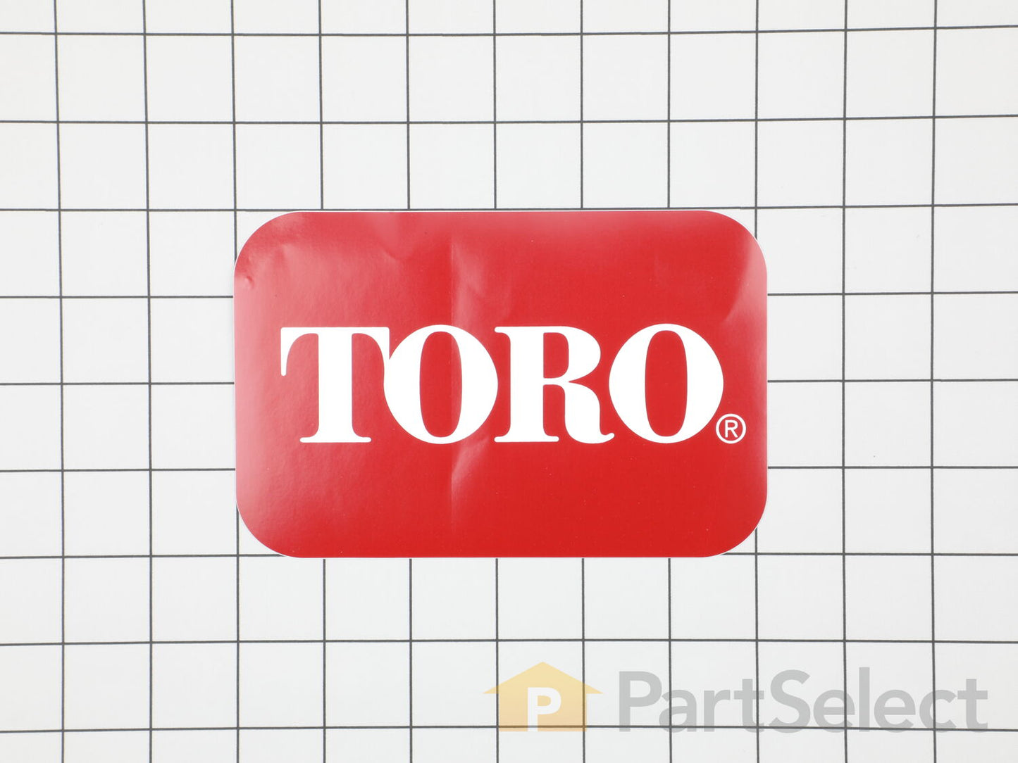 Genuine OEM Toro Part # 99-4693 4x6 Inch Decal