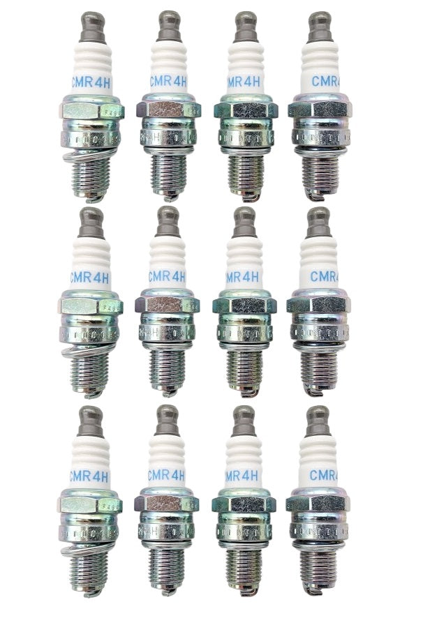 Genuine OEM NGK Part # CMR4H Spark Plug 12 Pack
