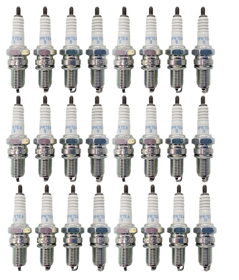 Genuine OEM NGK Part # DPR7EA-9 Spark Plug 24 Pack