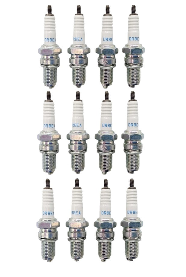 Genuine OEM NGK Part # DR8EA Spark Plug 12 Pack