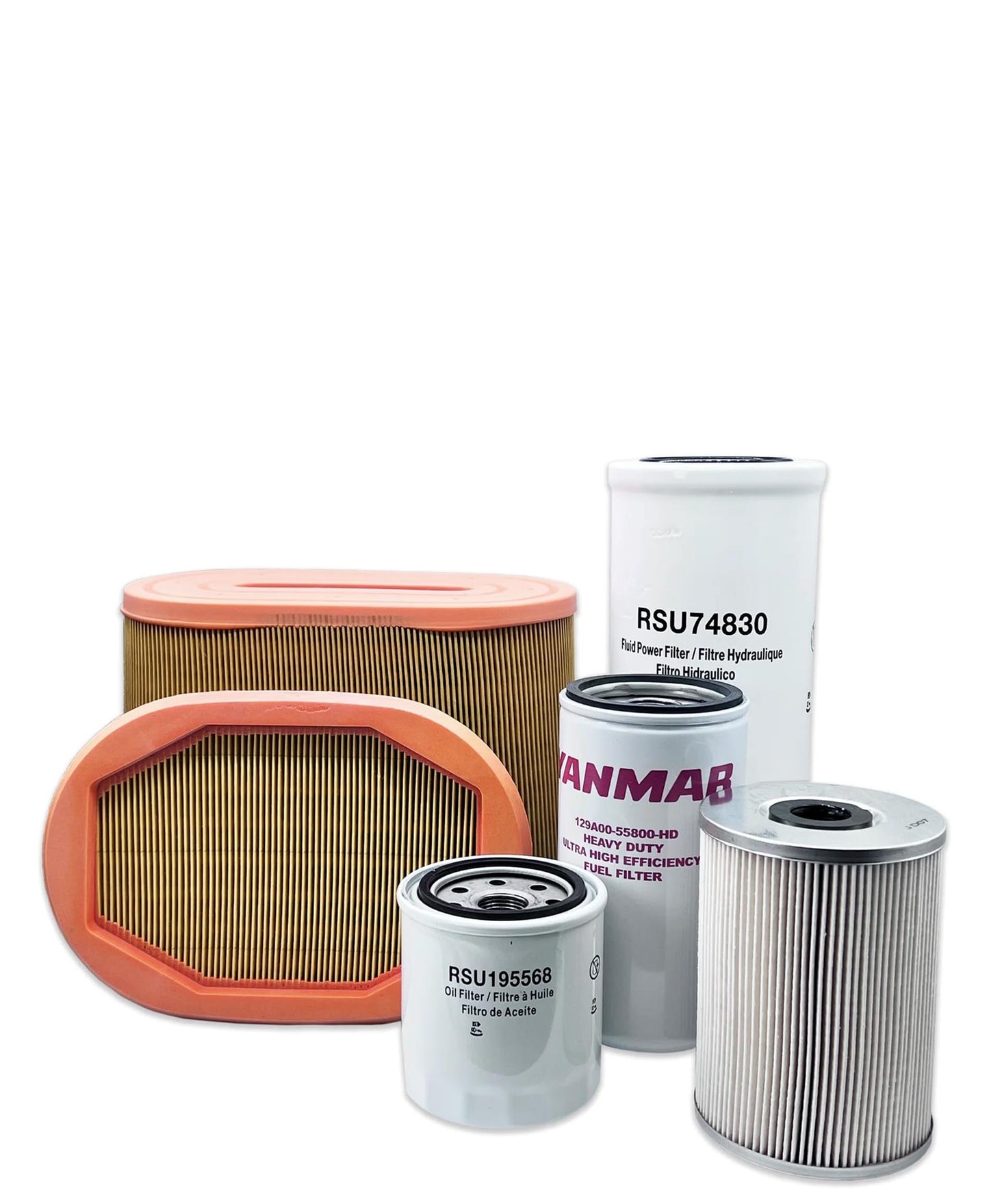 Genuine OEM Hero Maintenance Kit Part # MSU-GE-0007 for Gehl RT215