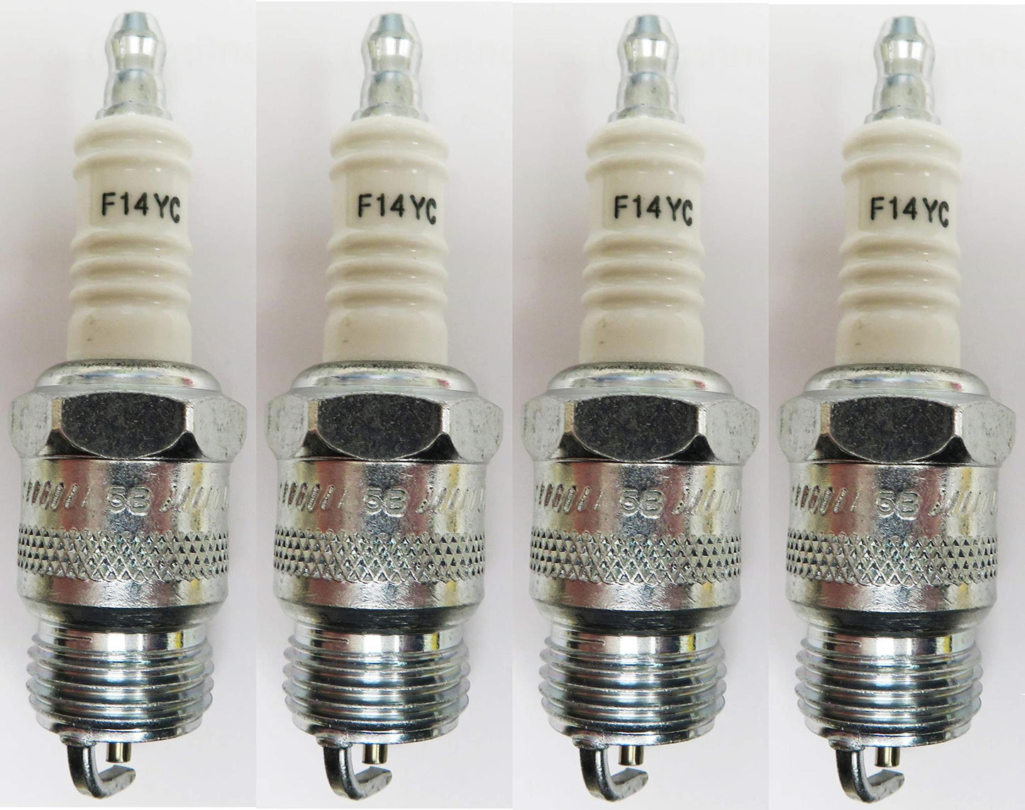 Genuine OEM Champion Part # RN14YC Spark Plug 4 Pack