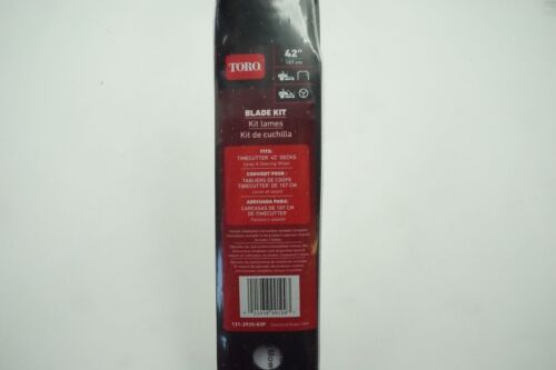 GENUINE OEM TORO PART # 131-3939-03P BLADE SET; TIMECUTTER 42" DECK BLADES