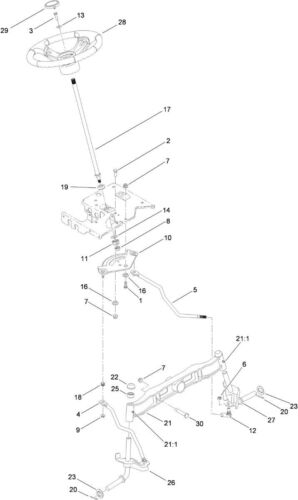 NEW GENUINE OEM TORO PART # 112-0917 BALL JOINT ASM; REPLACES 112-6205